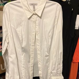 White button-up shirt by Bravissimo